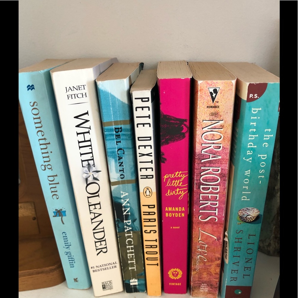 Book bundle of paperback books